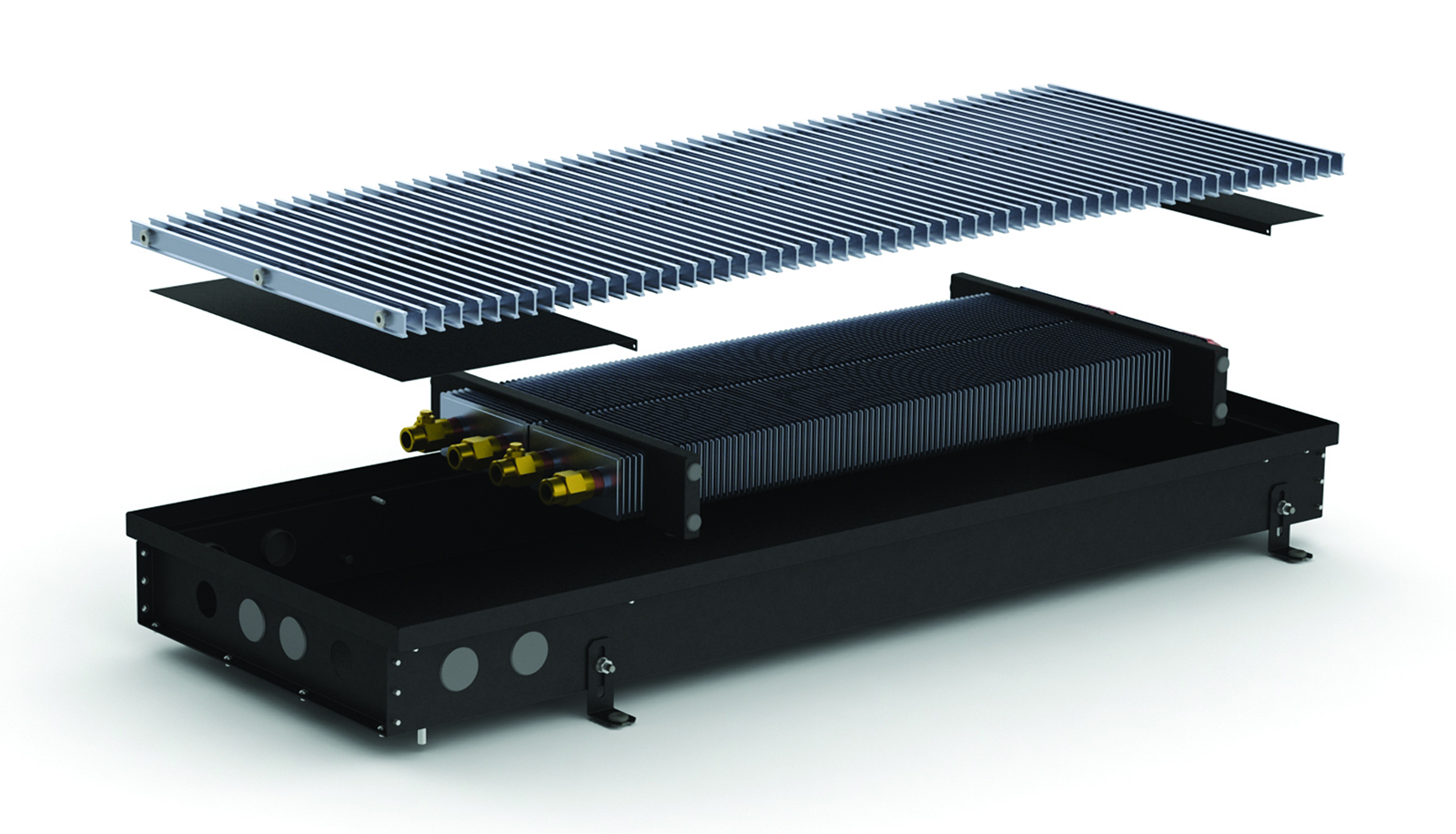 Конвектор Carrera C2 Black 90