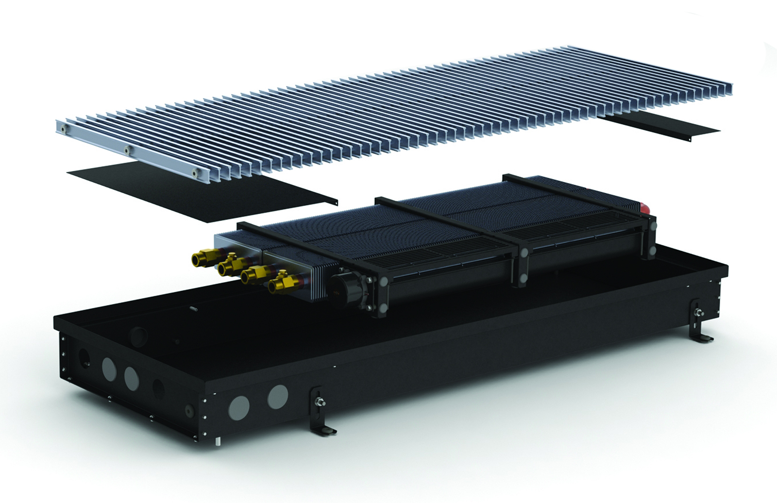 Конвектор Carrera CV2 Black 90