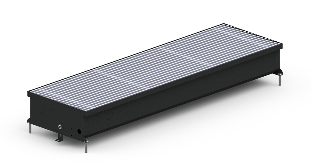 Внутрипольный конвектор Carrera CV Black 120