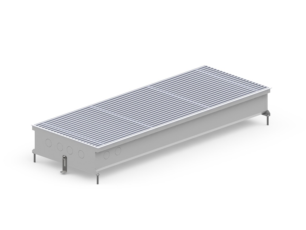 Внутрипольный конвектор Carrera S2 Inox 120