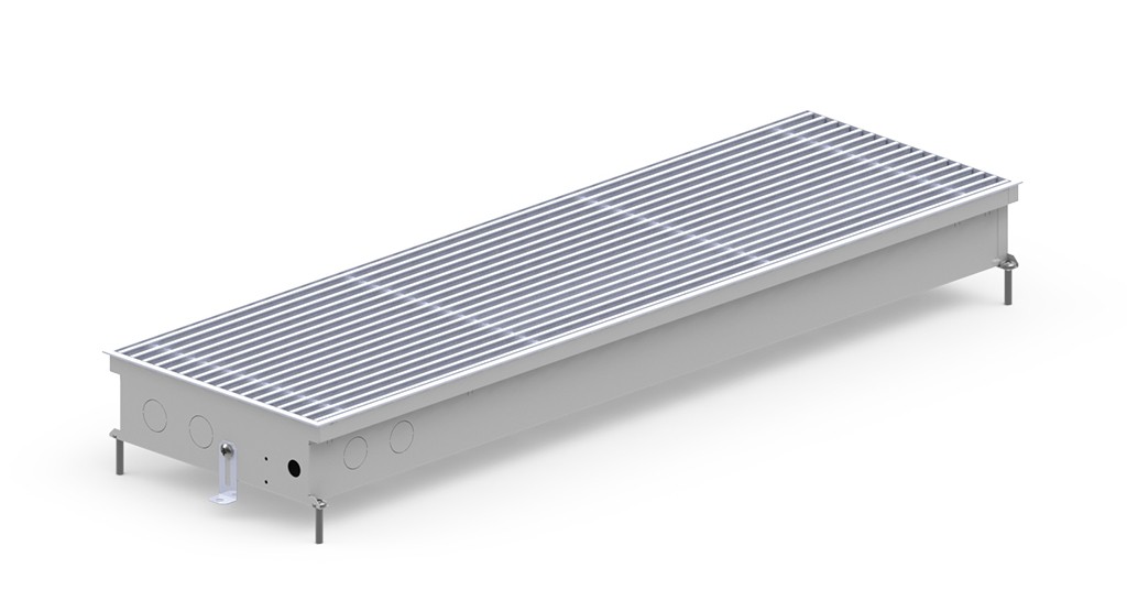 Внутрипольный конвектор Carrera SV Inox 90