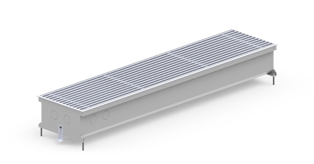 Внутрипольный конвектор Carrera S Inox 120