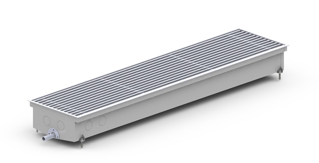 Внутрипольный конвектор Carrera S Hydro 90