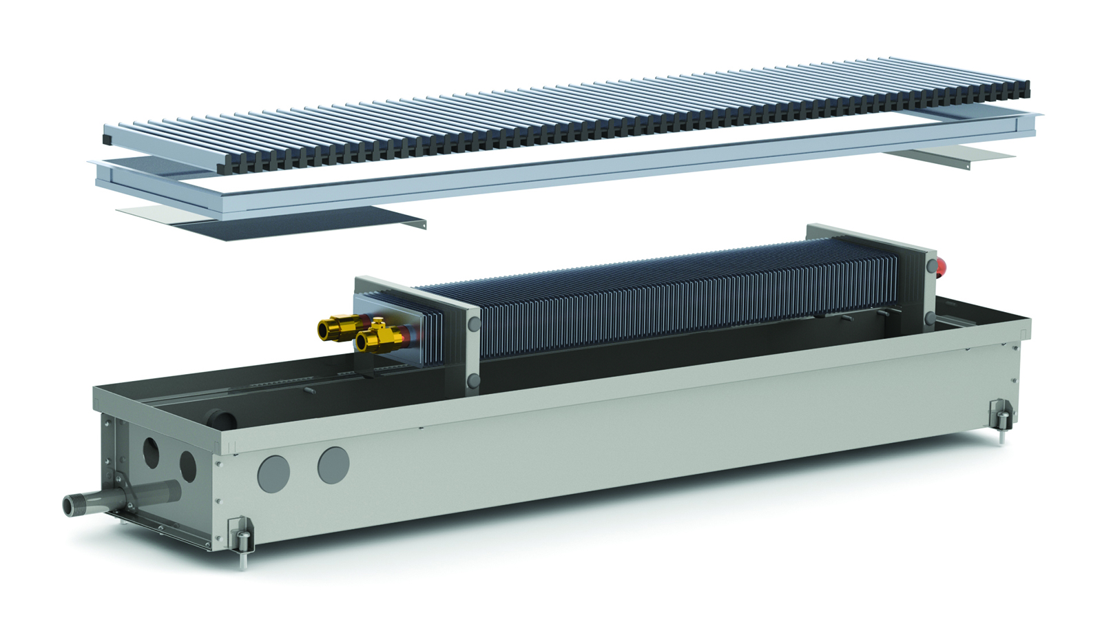 Внутрипольный конвектор Carrera S Hydro 120