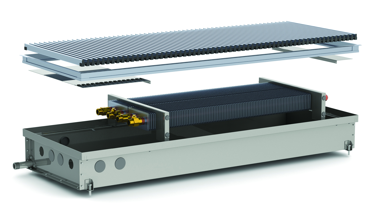 Внутрипольный конвектор Carrera S2 Hydro 120