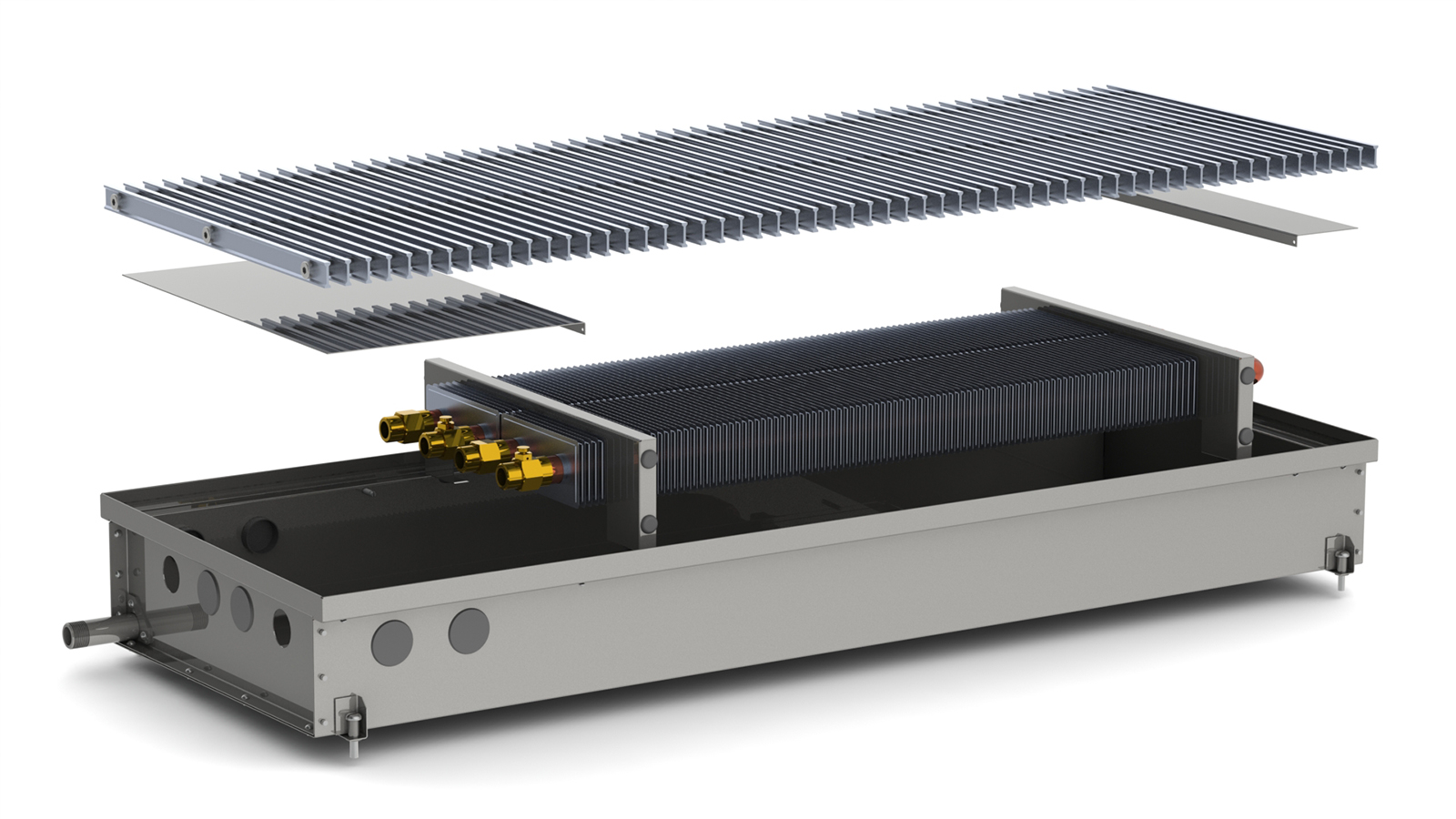 Внутрипольный конвектор Carrera C2 Hydro 120