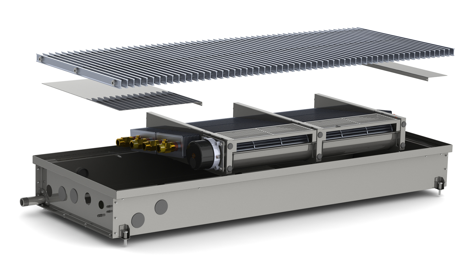 Внутрипольный конвектор Carrera CV2 Hydro 120