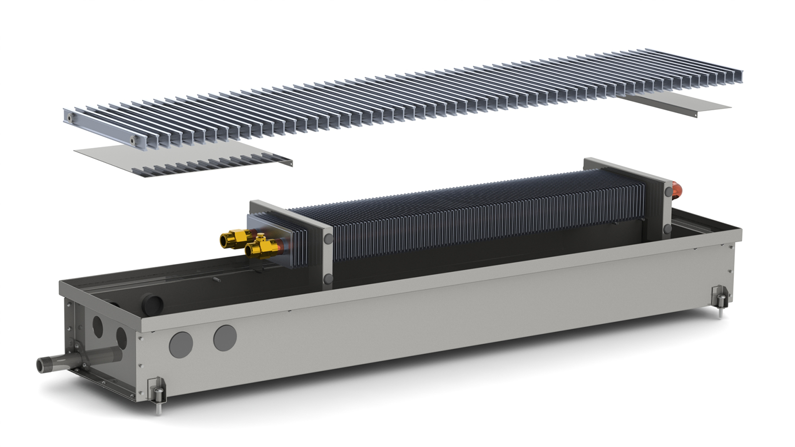 Внутрипольный конвектор Carrera C Hydro 120