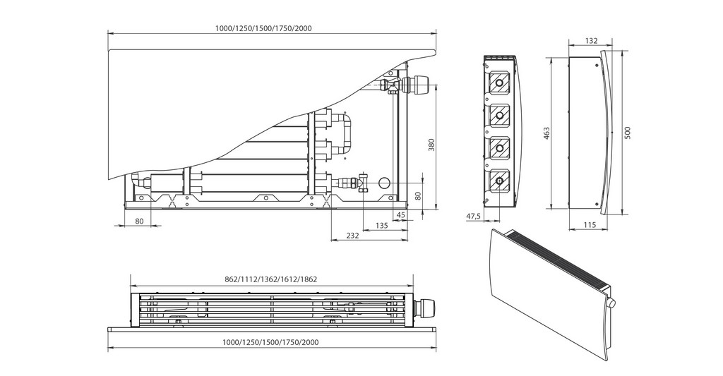 Carrera Stone Panel с радиусной панелью схема