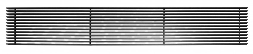 Поздовжня решітка Carrera метал для внутріпольних конвекторів