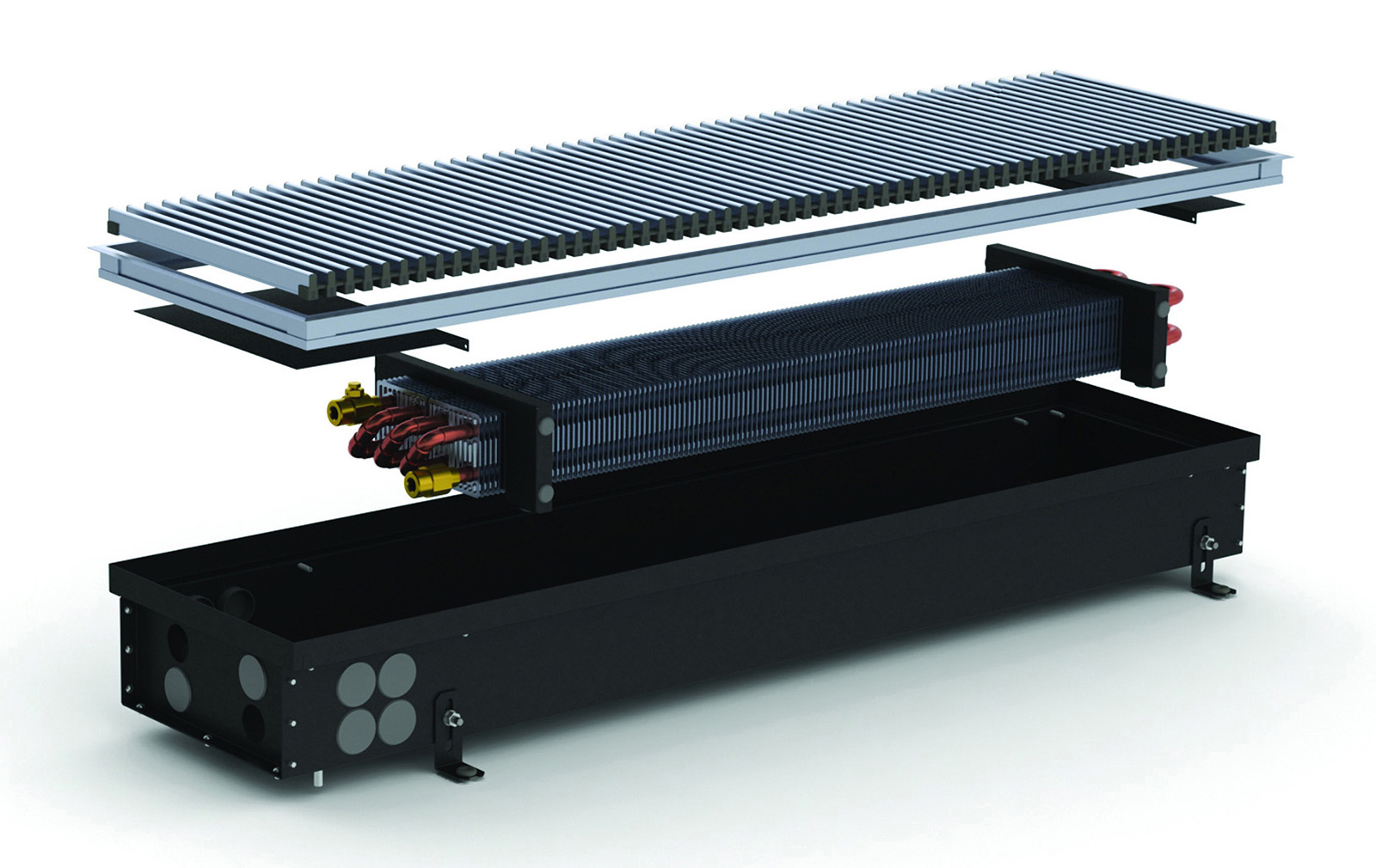 Конвектор Carrera 4S2 Black 110