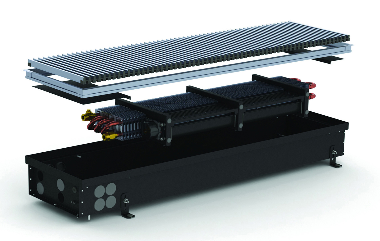 Конвектор Carrera 4SV2 Black 110