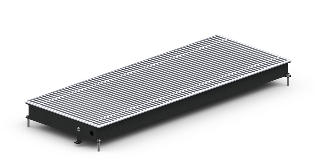 Внутрипольный конвектор Carrera MV2 Black 65