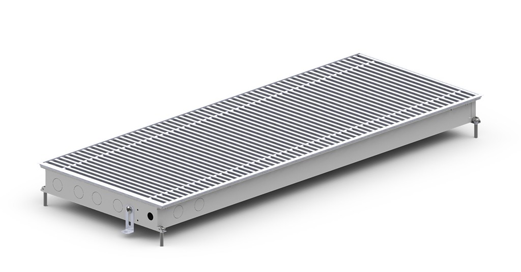 Внутрипольный конвектор Carrera MV2 Inox 65